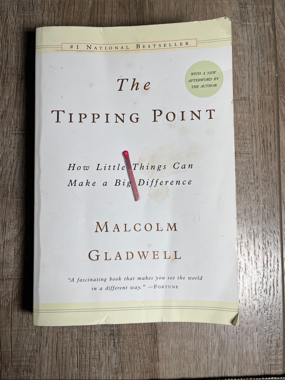 Malcolm Gladwell - The Tipping Point (Cream & White Cover)